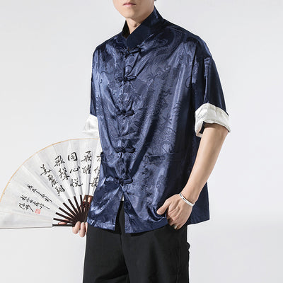 Camisa Casual de Manga Corta con Estilo Versátil - Image 4