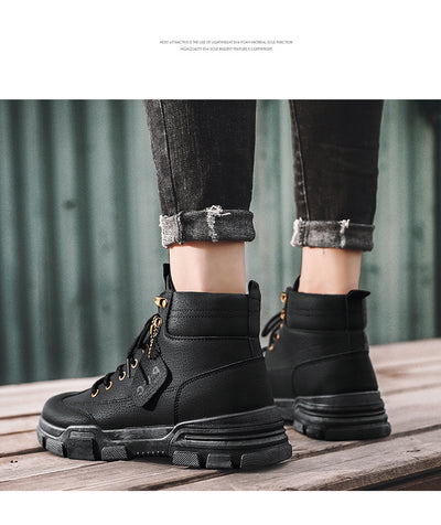 Botas Martin Altas Estilo Británico - Image 8