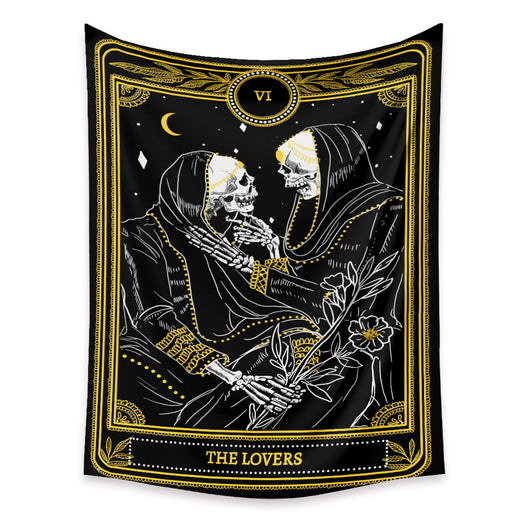 Tapiz de Tarot Psicodélico Bohemio con Fondo Místico - Image 4