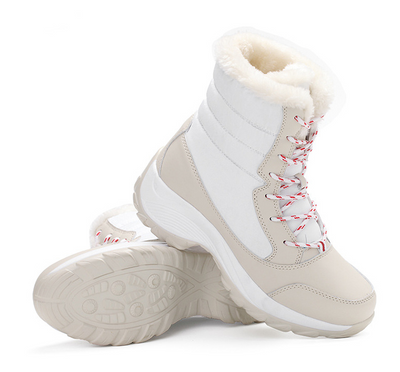 Botas de Nieve Impermeables para Mujer con Forro de Algodón y Terciopelo - Image 5