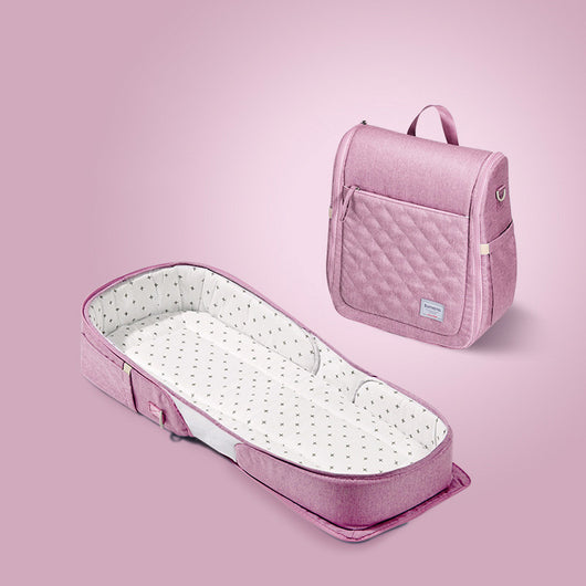 Cuna Portátil Plegable con Protección Antipreisón