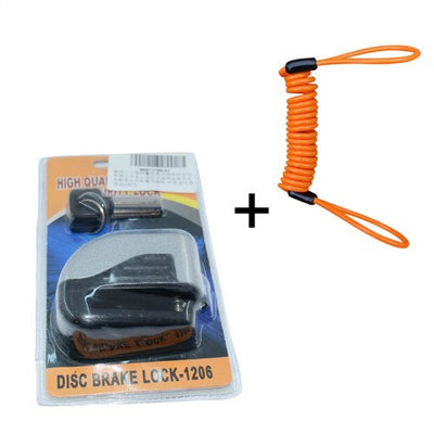 Candado de Disco de Freno con Alarma Anti-robo para Motocicleta - Image 6
