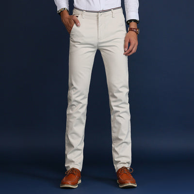 Pantalones de Negocios Slim Elásticos para Hombre - Image 4