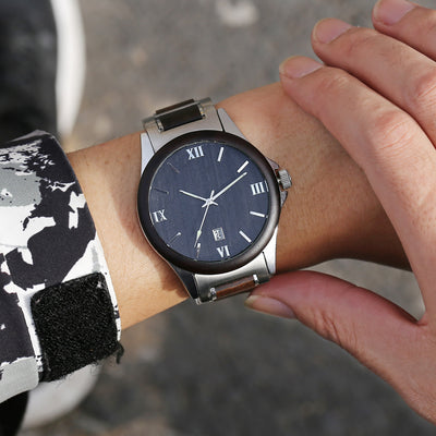 Reloj de Cuarzo para Hombre en Madera - Resistente al Agua - Image 11