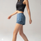 Shorts Deportivos Mujer Mesh Transpirable Anti Transparencia Secado Rápido