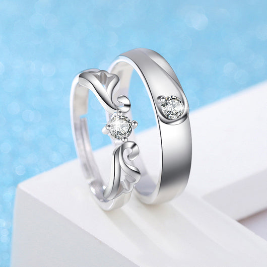 Anillo de Boda para Parejas Angel