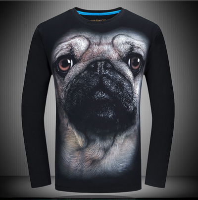 Playera de Manga Larga Impresa en 3D - Image 6