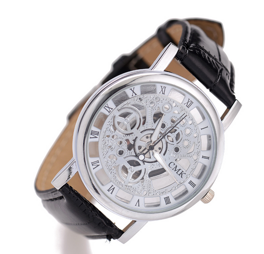 Reloj Esqueleto Negro Elegante - Image 3