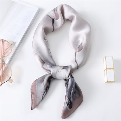 Pañuelo de Seda Floral Versátil para Cualquier Ocasión - Image 16