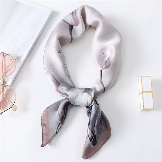 Pañuelo de Seda Floral Versátil para Cualquier Ocasión - Image 16