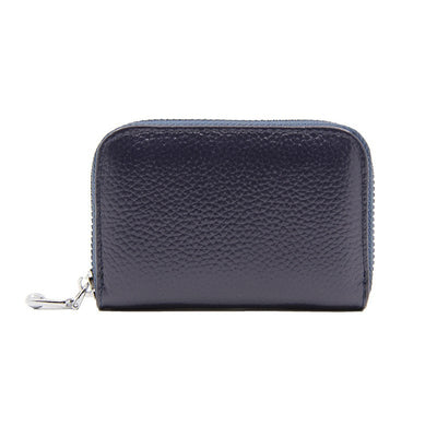 Billetera Compacta de Cuero Genuino con Protección RFID para Mujer - Image 12
