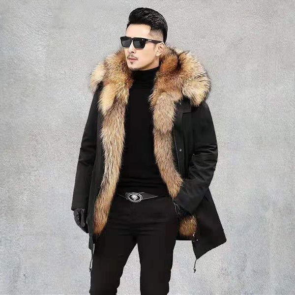 Abrigo Parka de Invierno para Hombre