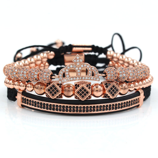 Pulsera Triangular Corona Delicada - Image 23
