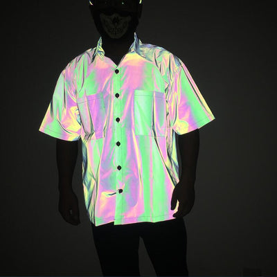 Camisa Reflectante de Manga Corta