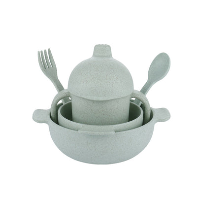 Juego de Vajilla Infantil Completo - Plato, Tazón, Taza, Cubiertos - Image 10