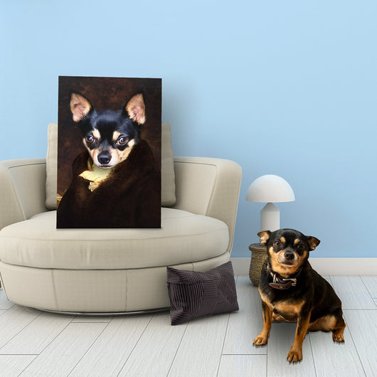 Retrato Personalizado de Mascota en Lienzo - Arte Nórdico para Pared - Image 5