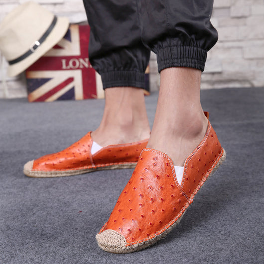 Zapatos Casuales de Lino Coreano - Image 9