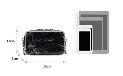 Bolsa de Mano Cuadrada Mini - Maletín Compacto de Viaje para Mujer - Image 4