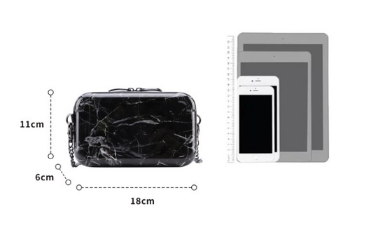 Bolsa de Mano Cuadrada Mini - Maletín Compacto de Viaje para Mujer - Image 4