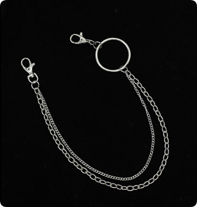 Cinturón Cadena Metal Estilo Punk para Hombre - Versátil y Audaz - Image 6
