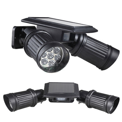 Foco Solar Dual con Sensor de Movimiento