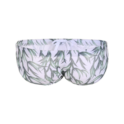 Bañador Estampado Tropical con Diseño de Hojas de Coco y Arce - Pantalón de Playa Multicolor Trendy - Image 18