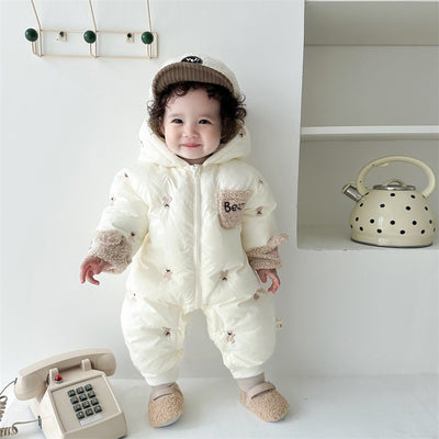 Abrigo Acolchado de Terciopelo para Bebé - Colección Invierno - Image 12