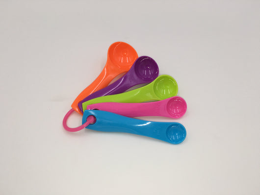 Set de 5 Cucharas Medidoras Coloridas