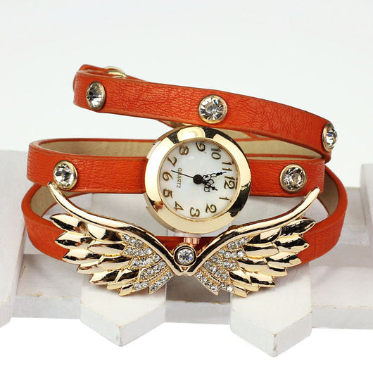 Reloj Pulsera Estilo Harajuku con Alas Retro Inspiración Coreana - Image 10