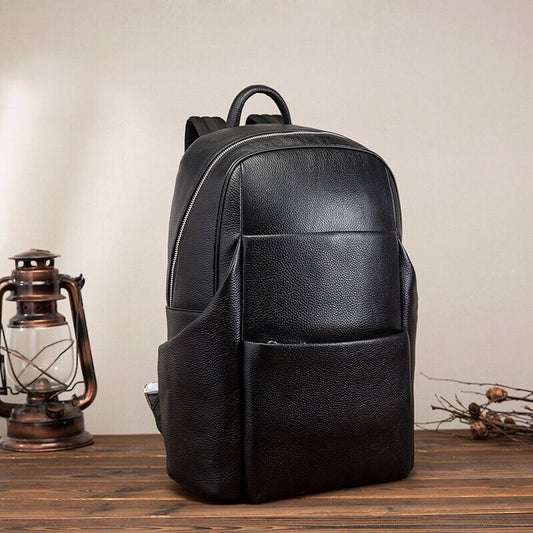 Bolsa de Viaje de Cuero Premium con Gran Capacidad
