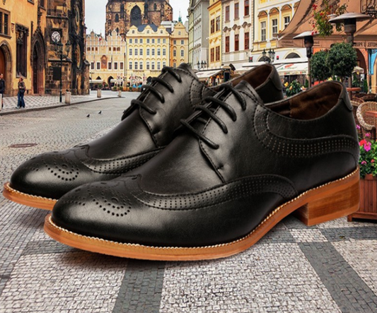 Zapatos de Cuero para Hombre Estilo Británico - Image 2