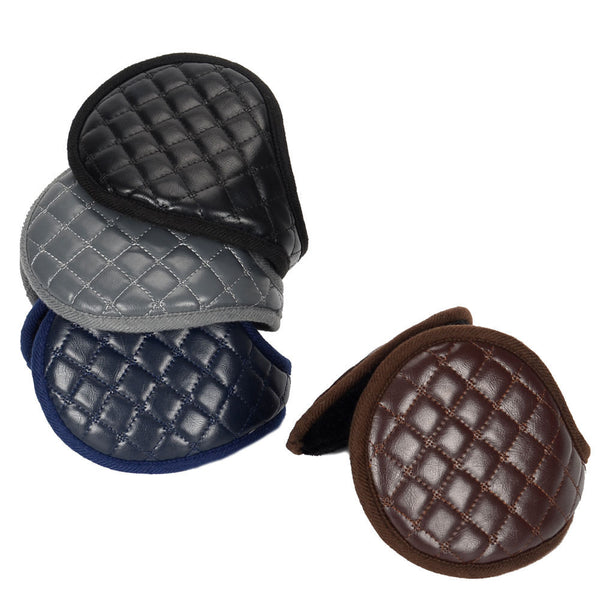 Orejeras de Cuero Cálidas para Invierno