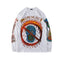 Remera Manga Larga Calavera Street Graffiti Coconut