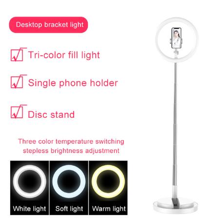 Aro de Luz LED Portátil para Selfies, Vlogs y Transmisiones en Vivo - Image 9