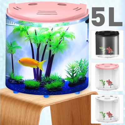 Acuario Ecológico de Acrílico Transparente - Image 7