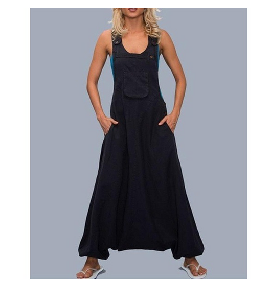 Jumpsuit con Bolsillo Grande y Correa Ajustable - Image 4