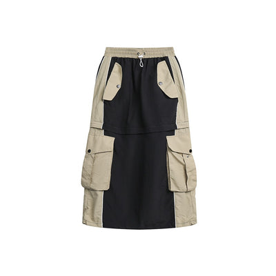 Vestido Largo Retro Patchwork Estilo Americano para Mujer - Image 4