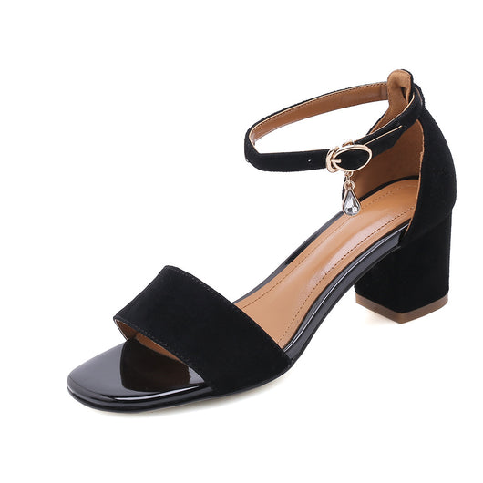 Sandalias Mujer con Talón Grueso de Cuero Premium - Image 14