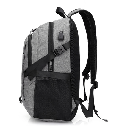 Mochila Multifuncional Unisex con Carga USB para Viajes y Trabajo - Image 4