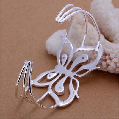 Pulsera de Cristal Zirconia con Mariposa Elegante - Image 4