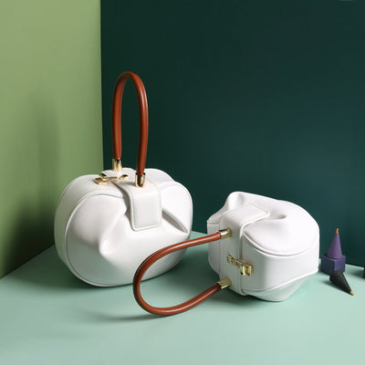 Bolso de Cuero Tipo Dumpling - Diseño Moderno y Versátil - Image 6
