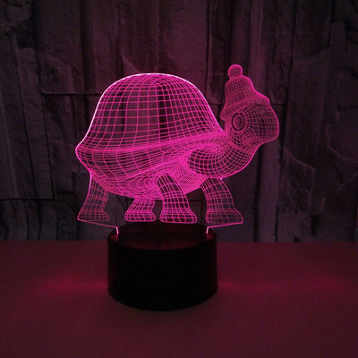 Lámpara 3D Tortuga Luminosa - Image 5