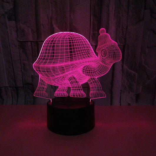 Lámpara 3D Tortuga Luminosa - Image 5
