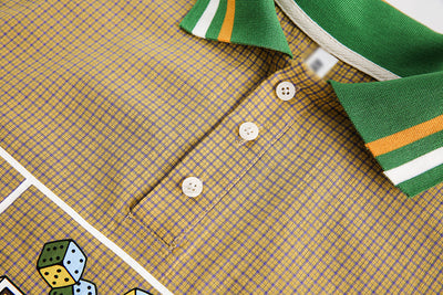 Playera Casual para Hombre con Cuello Solapa y Contraste de Colores - Image 15