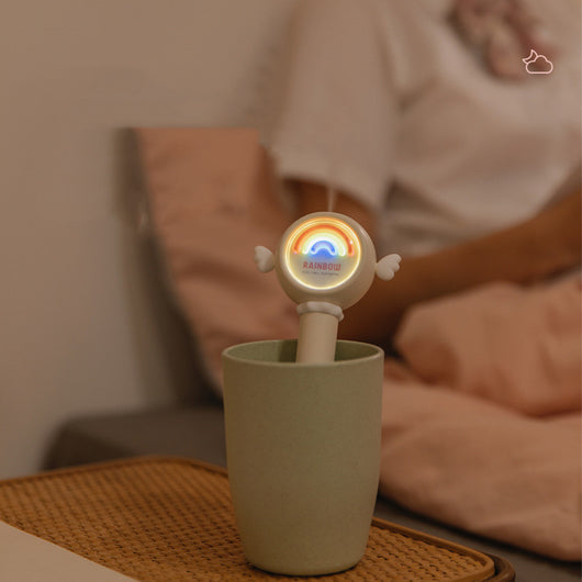 Difusor Humidificador Inalámbrico Rainbow con Luz LED - Image 3