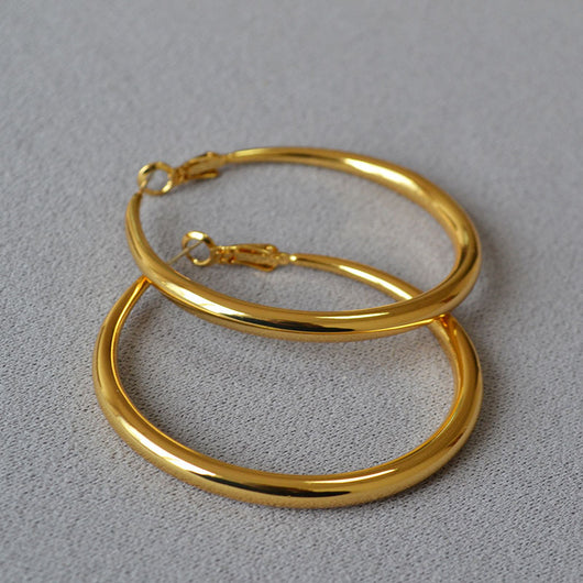 Aretes Argollas Redondas Diseño Clásico Plata 925 Elegancia Minimalista - Image 14
