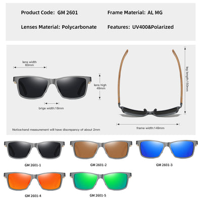 Gafas de Sol Polarizadas de Bambú - Image 2