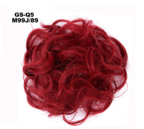 Moño Fluido Rizador con Cordón Ajustable - Extensión de Cabello Sintético - Image 16