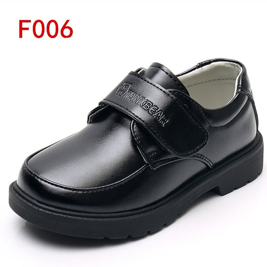Zapatos de Cuero Negro con Brillo Espejo y Punta Redonda - Image 15
