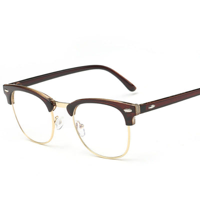 Gafas Metálicas Anti-Radiación con Cadena Trendy - Image 4